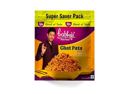 Prabhuji Spicy Spin Chat Pata Mixture 900g | Bold, Tangy & Spicy Snack Blend with Crunchy Sev, Peanuts & Traditional Masalas | Perfect Tea-Time Munch, Party Snack & Anytime Craving Satisfier