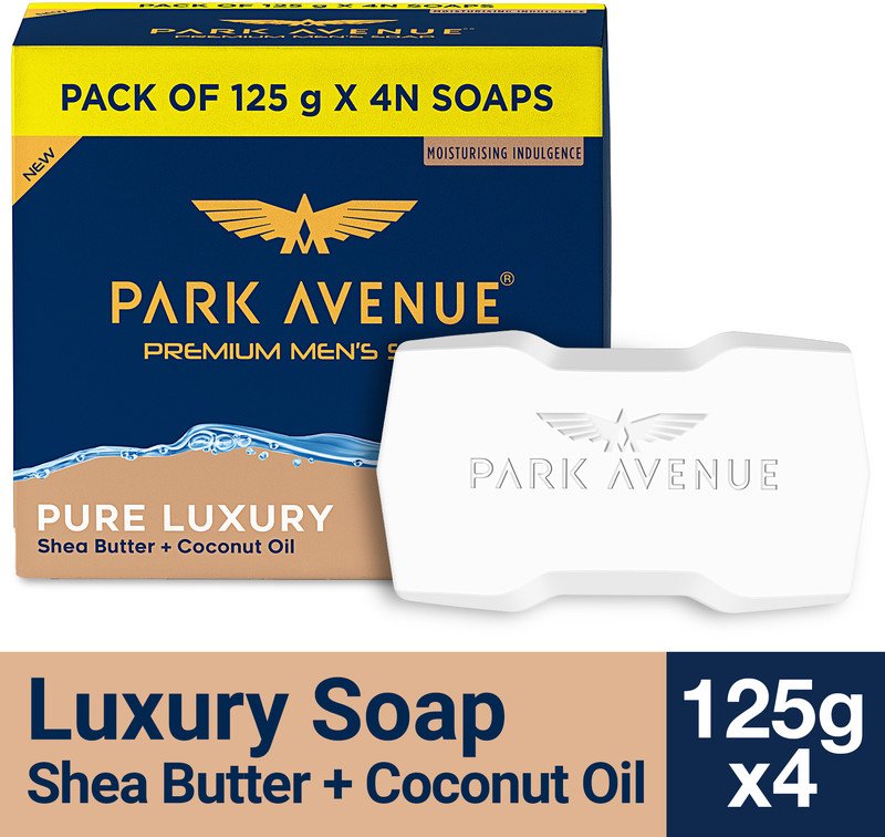 PARK AVENUE Premium Men’s Soaps(4 x 125 g)