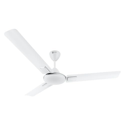 Orient Electric 1200mm Apex Cruise Ceiling Fan for Home | BEE 1 Star Rated Energy Efficient Fan| Outstanding Performance | 2 Years Warranty by Orient | Silver Pearl White