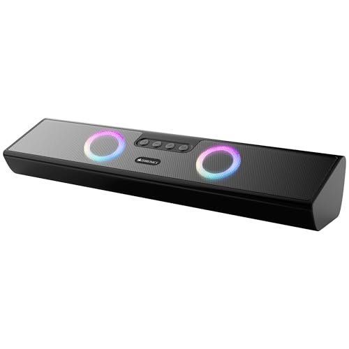 ZEBRONICS Astra 35, Portable Bluetooth Speaker, 16 Watts, Upto 8h Backup, Dual Drivers + Dual Passive Radiators, Call Function, Bluetooth v5.3 | USB | mSD| AUX, TWS, RGB LED