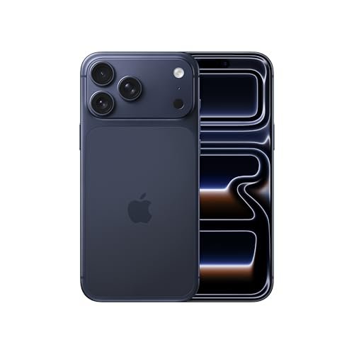 Apple iPhone 17 Pro Max 256 GB: 17.42 cm (6.9″) Display with Promotion, A19 Pro Chip, Best Battery Life in Any iPhone Ever, Pro Fusion Camera System, Center Stage Front Camera; Deep Blue