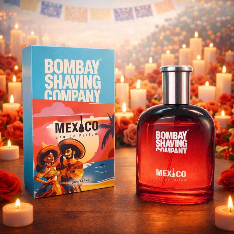 BOMBAY SHAVING COMPANY Mexico Perfume| Premium Fragrance Gift| Oriental & Woody Eau de Toilette  –  100 ml(For Men)