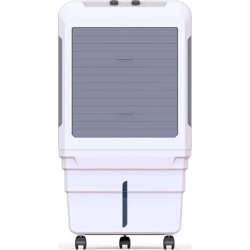 Bajaj DMH 85X 85L Desert Air Cooler | High Air Delivery with Turbo Fan Technology | 3-Side Honeycomb Cooling & 4-Way Swing | Inverter Compatible | 1 Year Warranty【White】