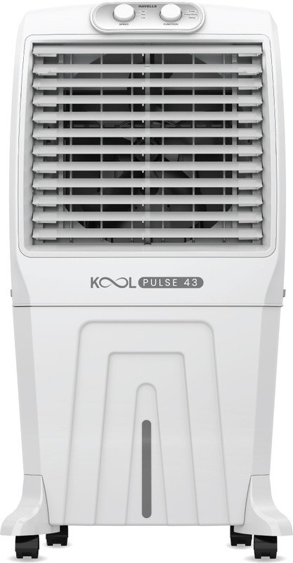 HAVELLS 43 L Room/Personal Air Cooler(White, Grey, KoolPulse 43L)