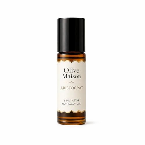 Olive Maison Aristocrat Attar 6ml for Men & Women | Long Lasting Luxury Perfume Oil | Alcohol-Free Premium Fragrance Roll-On