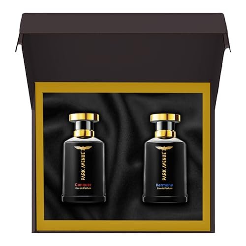 Park Avenue Gift Set For Men – Euphoria & Harmony – Eau De Parfum Men, 200ml | Perfume for Men | Premium Luxury Fragrance Scent | Long-lasting Aroma Perfume