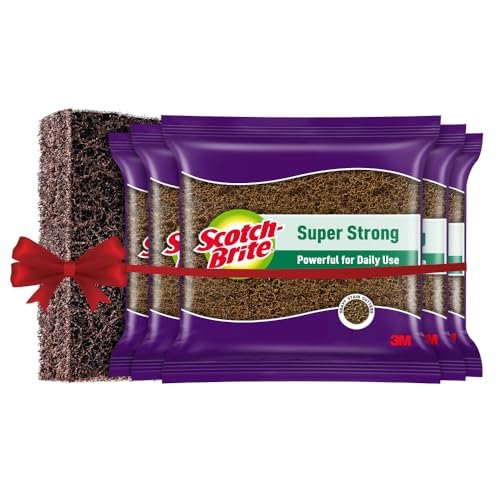 Scotch-Brite Super Strong (Powerful Action)-Pack of 5