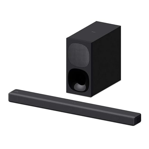 Sony HT-G700 3.1ch 4K Dolby Atmos/DTS:X Soundbar for TV with Wireless subwoofer, 3.1ch Home Theater System (400W, Surround Sound,Bluetooth Connectivity, HDMI & Optical Connectivity, 4k HDR) – Black