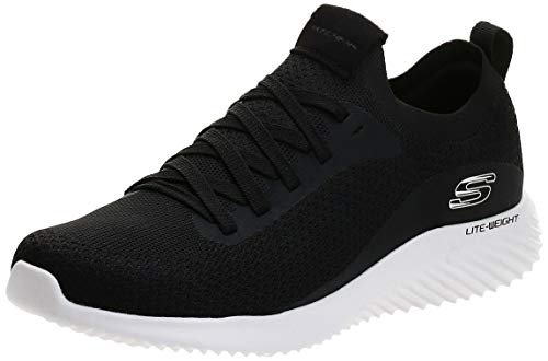 Skechers Mens Bounder-MIRKLE Black/White Casual Shoe – 6 UK (52595)