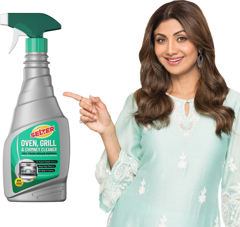 SELZER Oven Grill&Chimney Cleaner-Powerful Grease Removal,Heavy-Duty Cleaning(Pack of1) Kitchen Cleaner(500 ml)