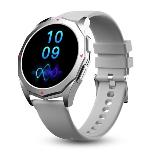 Pebble Rio 1.39″ HD Display, Bluetooth Calling, Health Suite, Multiple Watch Faces, Multi Sports Modes, Alarm & Notification, DIY Watch Faces, Metal Body, in-Build Games, World Clock