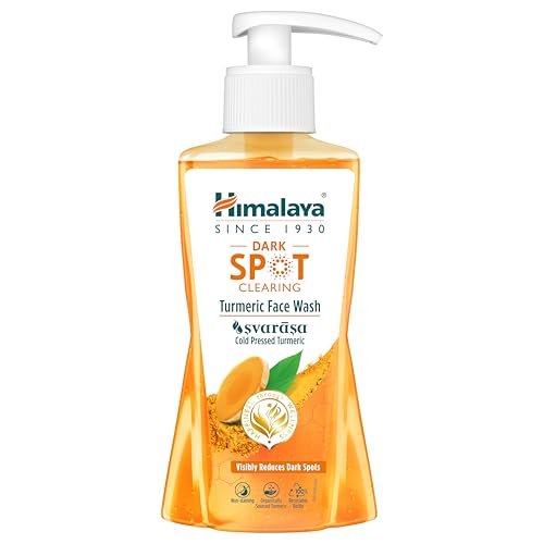 Himalaya Dark Spot Clearing Turmeric Face Wash| Reduce dark spots in 7 days | Organically sourced & Cold-pressed turmeric 200ml