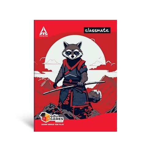 Classmate Notebook – Single Line Interleaf, 120 Pages, Soft Cover, 240mm x 180mm (Pack of 12)
