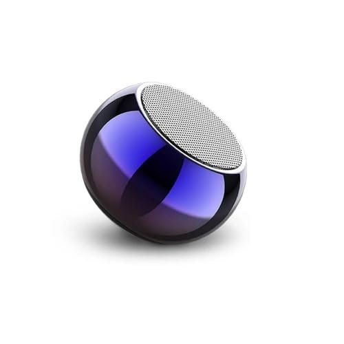 JBL Compatible Ultra Mini Wireless Bluetooth Speaker with Metal Electroplated Round Design | Wireless Power Control, Long Battery Life & Fast Charging Support (Multicolor)