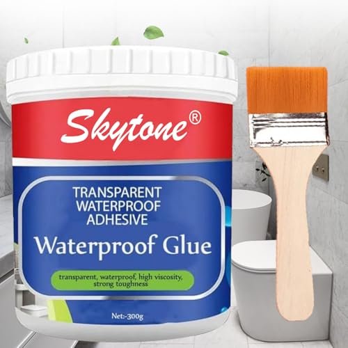 SKYTONE Epoxy Rasin For Waterproofing (Pack Of 1), Transparent Waterproof Glue, Roof Waterproofing, Waterproof Coating, Water Proof Glue, Crack Seal, Wall Solution (Pack Of 1)