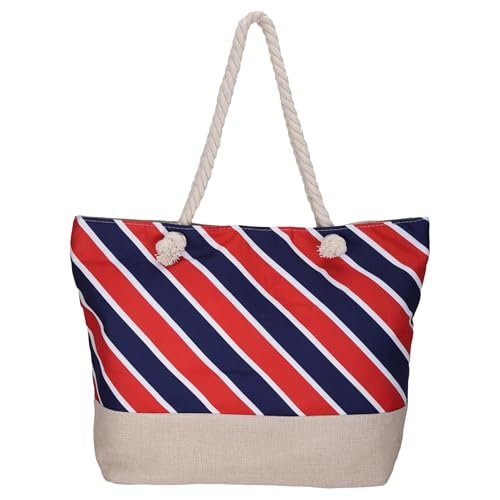 SIBY Tote Bag – Canvas Rope Handle Bag with Zipper Closure, Spacious Interior Pocket – Modern Style, Ideal for All Occasions