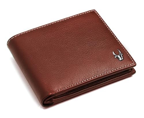 WildHorn Olive Leather Men’s Wallet (WH2050) (Brown)