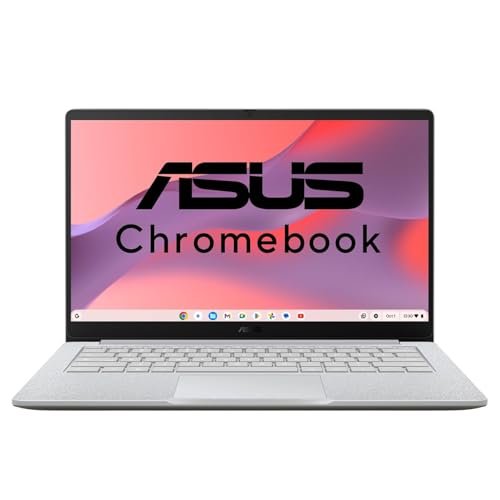 ASUS Chromebook CX1405 (2026), Intel N50 Processor, Intel UHD iGPU, 8GB RAM, 128GB SSD, FHD, 14″ (35.5 cm), Chrome OS, Pure Grey, 1.39 Kg, CX1405CTA-S60622, 42WHrs, Thin & Light Laptop