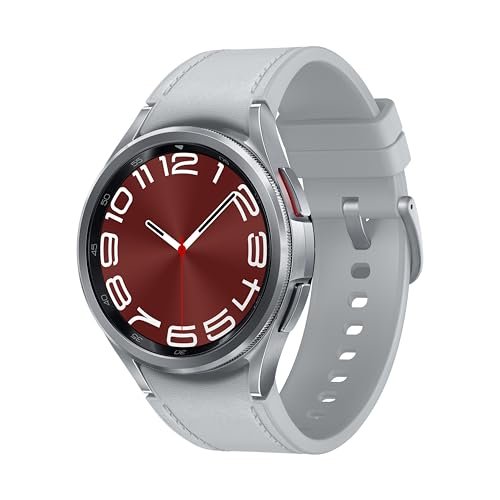 Samsung Galaxy Watch6 Classic (Smartchoice) (Silver, 47mm) | Rotating Bezel | Bluetooth | Monitor BP and ECG | Track Sleep and Health | Upto 40hrs Charge with Fast Charging | Galaxy Ecosystem | IP68