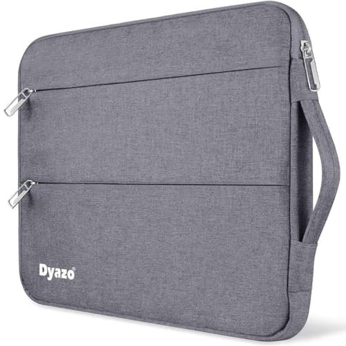 Dyazo Water Resistant Laptop Sleeve/Laptop case/laptop cover with Handle Compatible for 15 Inch to 15.6″ Inches laptops & Notebooks – Grey