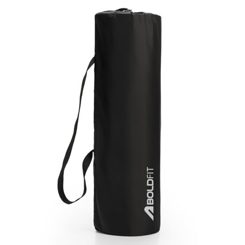Boldfit Yoga Bag – Durable, Lightweight & Stylish with Drawstring Closure and Strap, Premium Carry Bag, Yoga Mat Not Included