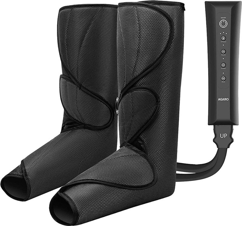AGARO 33510 Comfy Air compression Massager Machine for leg, Foot & Calves, For Pain relief Massager(Black)