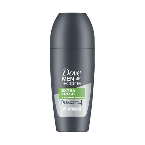 DOVE MEN+CARE EXTRA FRESH ANTI-PERSPIRANT ROLL ON 50 ML | Provides 48-hour Protection from Odour |