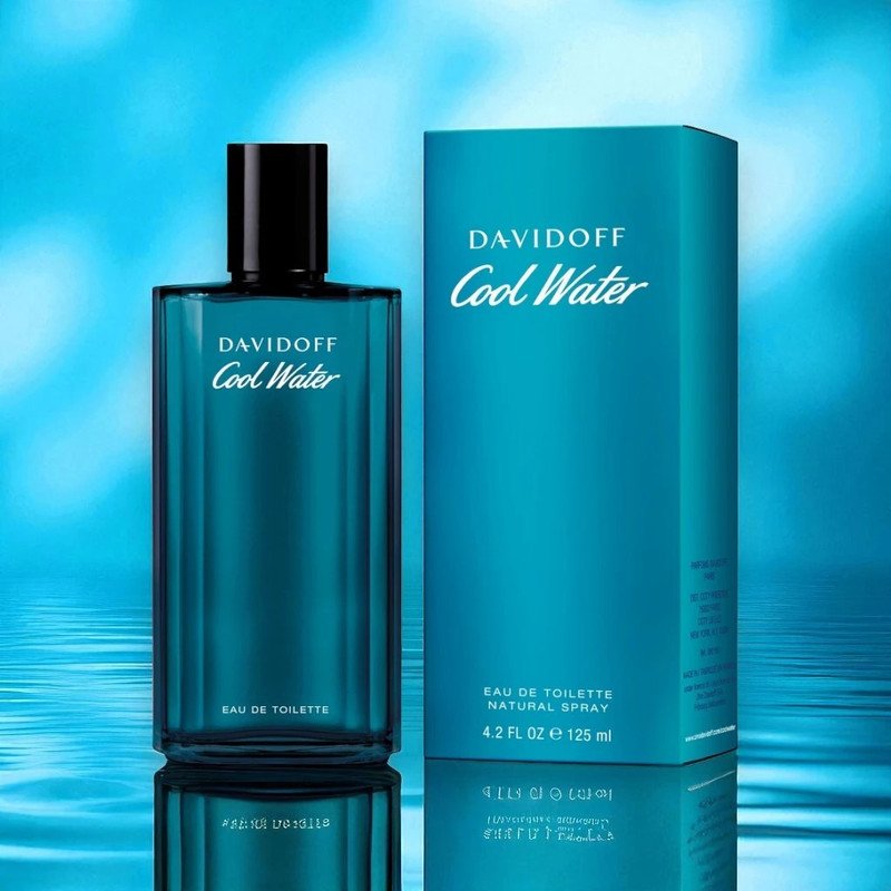 DAVIDOFF Cool Water Eau de Toilette  –  125 ml(For Men)