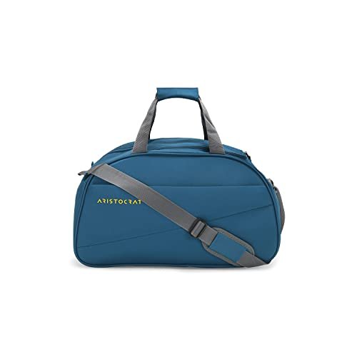 Aristocrat Polyester Hard 50 Cms Luggage- Suitcase Travel Duffle (Dfroo52Etbl_Teal Blue)