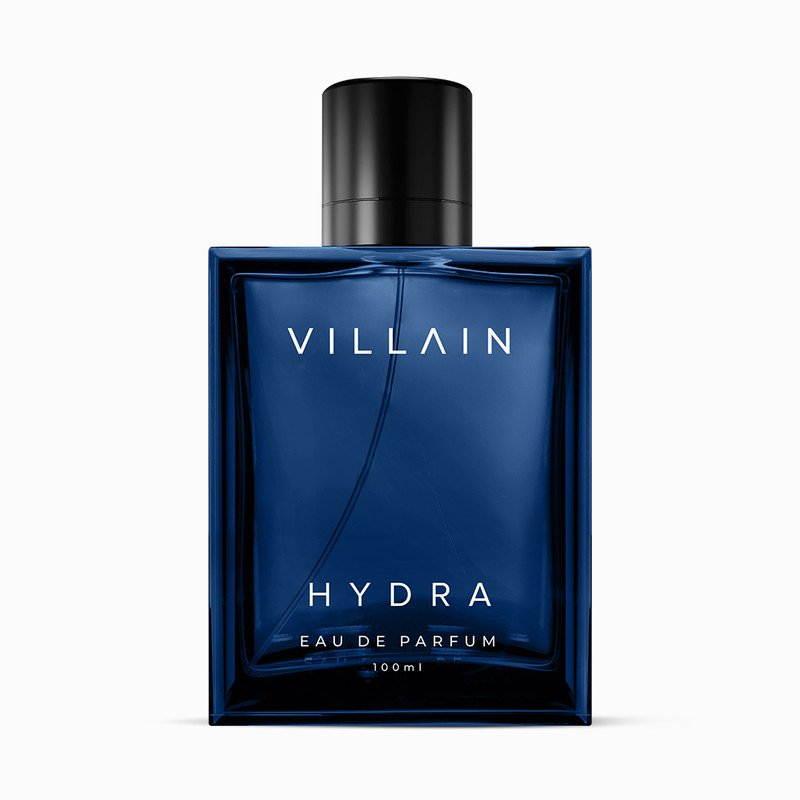 VILLAIN Hydra Perfume | Long Lasting EDP | Aquatic & Citrus Fragrance Eau de Parfum  –  100 ml(For Men)