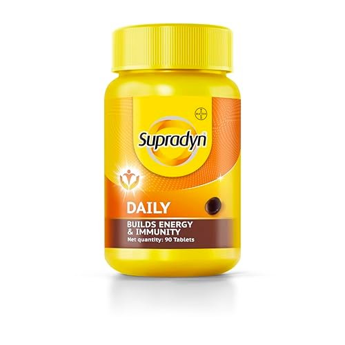 Supradyn Daily, India’s No.1 Multivitamin Tablets for Women | With Vitamin A, B Complex, C, D, E, Zinc and Magnesium for Energy, Immunity and Overall Health | 90 tablets