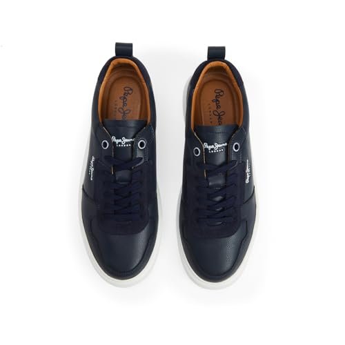PEPE JEANS Yogi Street Blue Cup Sole Sneakers
