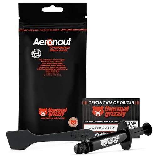Thermal Grizzly Aeronaut High Performance Desktop PC Thermal Paste – 1g