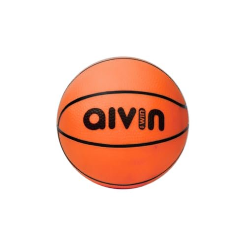 Aivin Home-Play Basketball | All-Surface Durable Grip | Indoor & Outdoor Use | Pebbled Texture for Control | All-Weather Performance (Classic Orange, 1)
