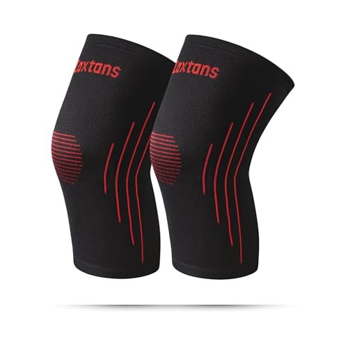 Koxtons Knee Caps for Women and Knee Support for Men, Anatomically Designed with 3D Seamless & Angular Design for Enhanced Comfort and Support, Elite Pro, Size M