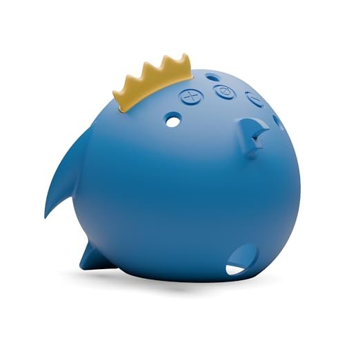 BonKaso Shark Design Protective Silicone Sleeve Cover for Amazon Echo Pop