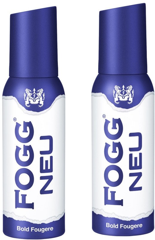 FOGG Neu Bold Fougere Deodorant With Long Lasting with With Long Lasting Perfume Body Spray  –  For Men(240 ml, Pack of 2)