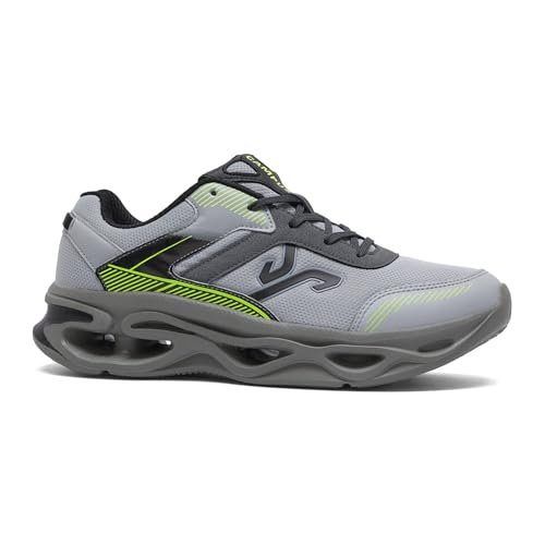 Campus Men’s FEROX L.Grey/D.Grey Running Shoes – 10UK/India 1 Pair
