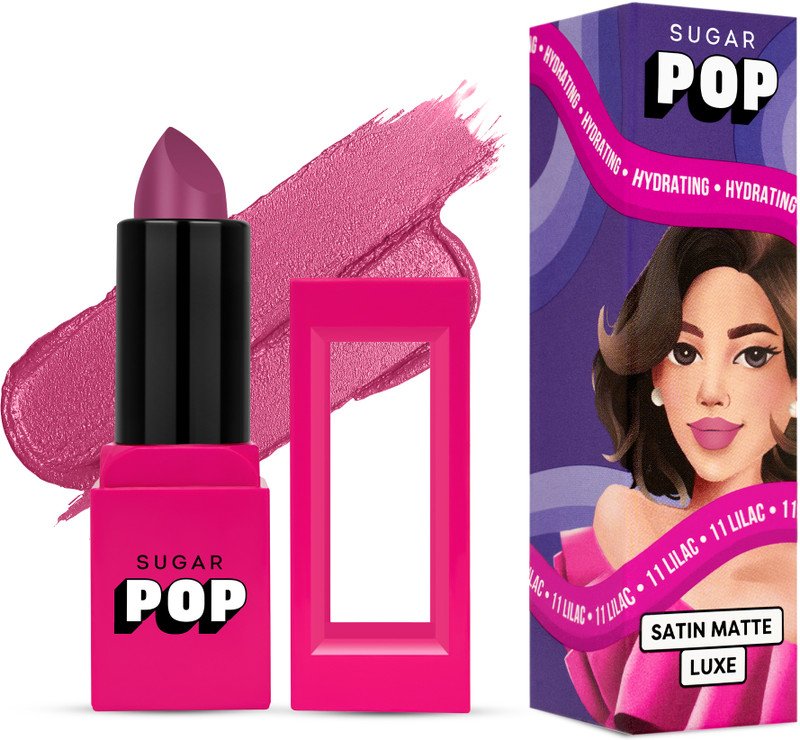 SUGAR POP Lipstick 11 – Long-wearing | Full Coverage(Light Lavender, 3 g)