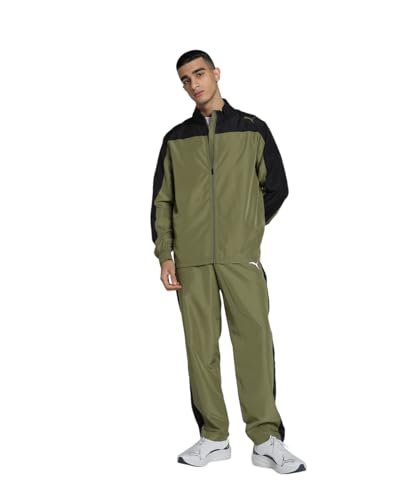 Puma Men TRAIN FAVORITE Training Suit OH,Olive,L (67659007)