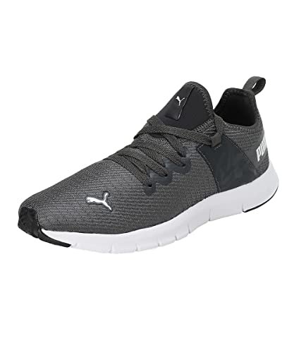 Puma Mens Glanza v2 Dark Shadow-White Sneaker – 10UK (38878705)