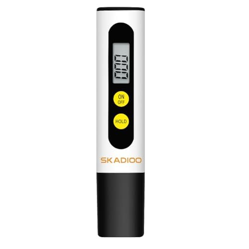 SKADIOO TDS Meter for Water Testing, Digital TDS Meter, Water TDS Meter Digital for Home, Water Testing Kit, Water Hardness Test Kit for Measuring Tds and Ppm for Drinking Water, Swimming pool