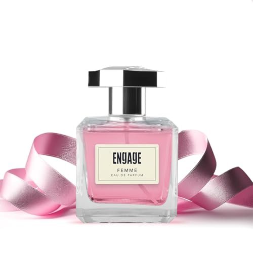 Engage Femme Eau De Parfum for Women 100ml |Citrus Floral| Long Lasting|Everyday Luxury Perfume|Perfect for Daily Wear|No Paraben, Silicones| Dermat-Tested EDP| Gift for Woman|Also Try Maracuja Wine