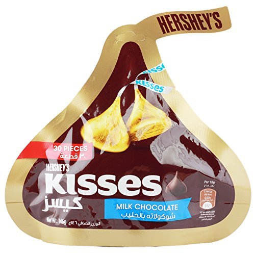 Hershey’s Kisses Creamy Milk Chocolate, 146Gram