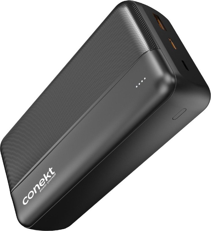 conekt 27000 mAh 20 W Power Bank(Black, Lithium Polymer, Power Delivery 3.0 for Mobile)