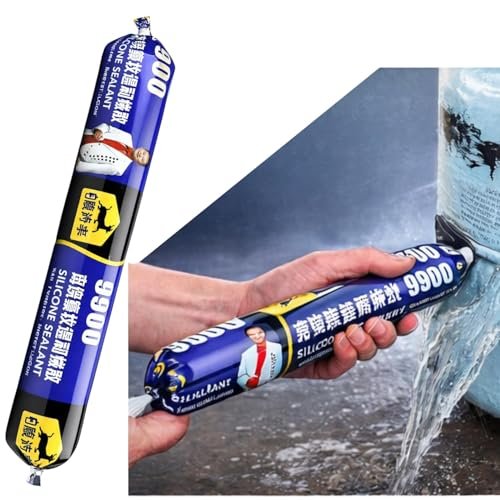 Waterproof Silicone Sealant Adhesive for Roof Leak Repair – Weather Resistant Waterproofing Solution for Concrete | Metal & Water Tanks