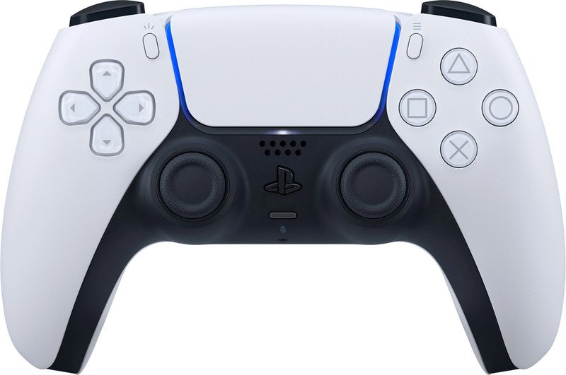 Sony PS5 DualSense Wireless Controller(White, For PS5)