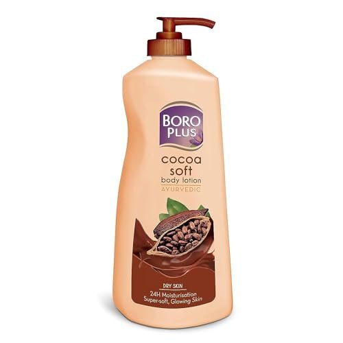 BOROPLUS Boro Plus Cocoa Soft Body Lotion For Skin Combination, 400 Ml, 1 Count