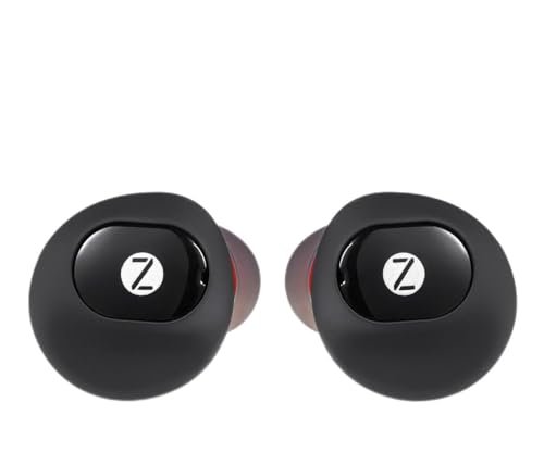 Zoook Rocker TwinPods Premium Bluetooth Earbuds with Charging Case (Black)