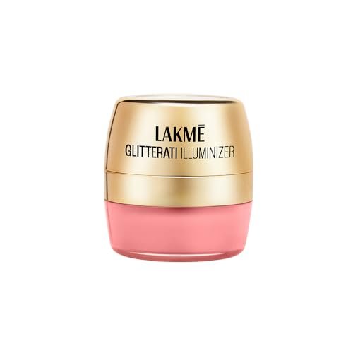 Lakme Ultimate Glam Illuminizer – Sun-Kissed, Loose Powder, Shimmer Highlighter for Face, Long Lasting for Glowing Cheeks, 4gm